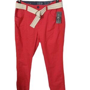 NWT Marc Ecko Belted Pants Size 33 X 32